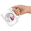 Kotki Dwa White 15oz Mug - My Polish Heritage