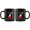 Polish Woman Warrior Black 11oz Mug