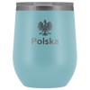 Polska with Eagle Wine Tumbler