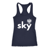 Sky with eagle shirts, tanks and hoodies