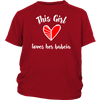 This Girl Loves Her Babcia Kids Shirt