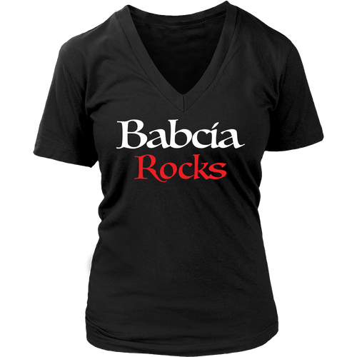 Babcia Rocks II Shirt - My Polish Heritage