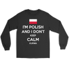 I'm Polish and I Don't Keep Calm Kurwa Shirt - My Polish Heritage
