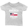 Made in America with Polish Parts Infant Shirt - My Polish Heritage