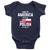 Made in America with Polish Parts Baby Onesie - My Polish Heritage
