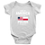 Made in America with Polish Parts Baby Onesie - My Polish Heritage