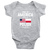 Made in America with Polish Parts Baby Onesie - My Polish Heritage