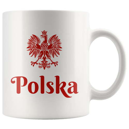 Polska with Eagle Coffee Mug 11oz or 15oz