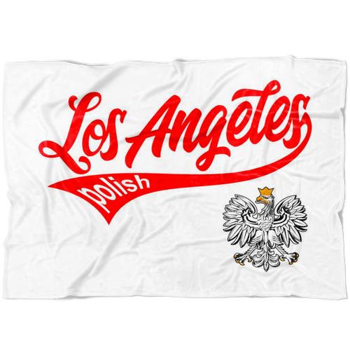 Los Angeles Polish Fleece Blanket