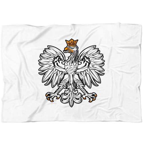 Polish Eagle II Fleece Blanket