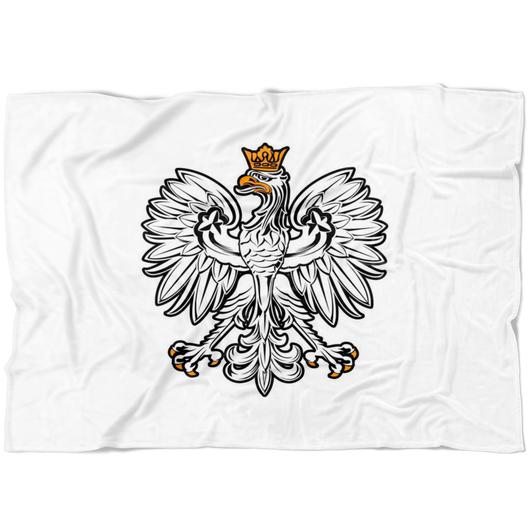 Polish Eagle II Fleece Blanket