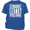 Straight Outta Poland Kids Shirt