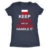 Let The Polish Girl Handle It Shirt - My Polish Heritage