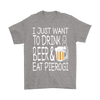 I Just Want to Drink Beer and Eat Pierogi Shirt - My Polish Heritage
