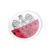 Poland Eagle Red and White Circle Decal Sticker