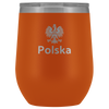 Polska with Eagle Wine Tumbler