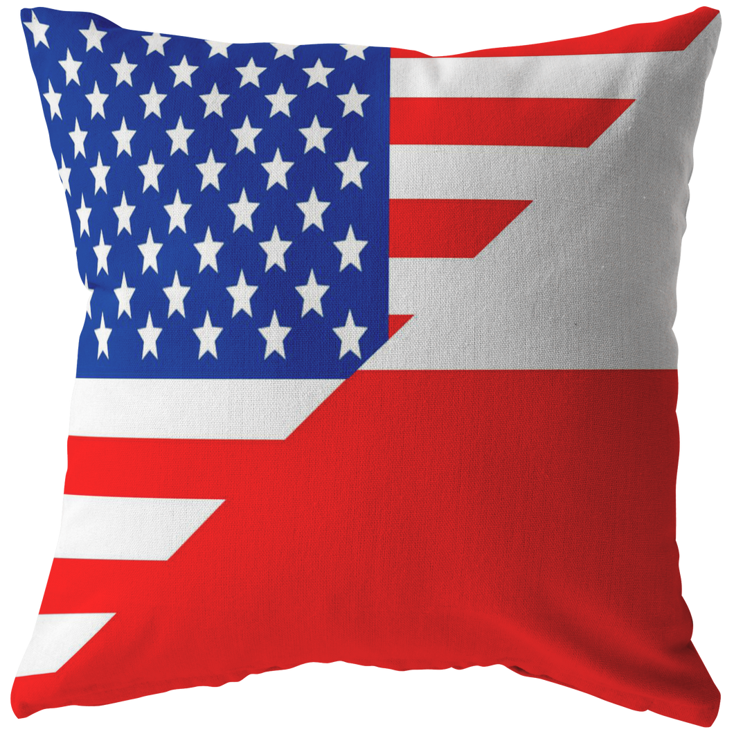 American Polish Pillow and Pillow Cover