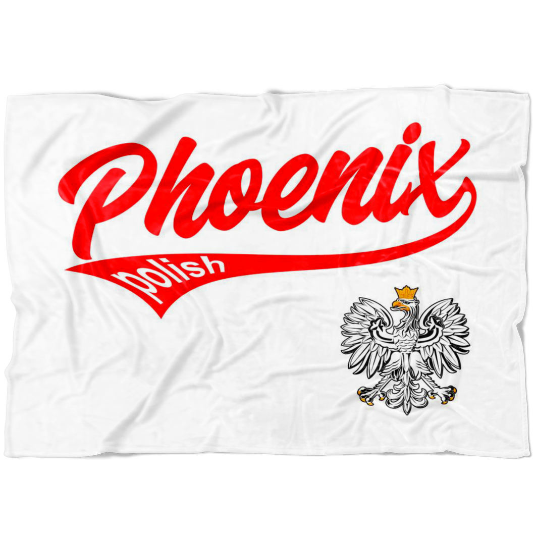 Phoenix Polish Fleece Blanket