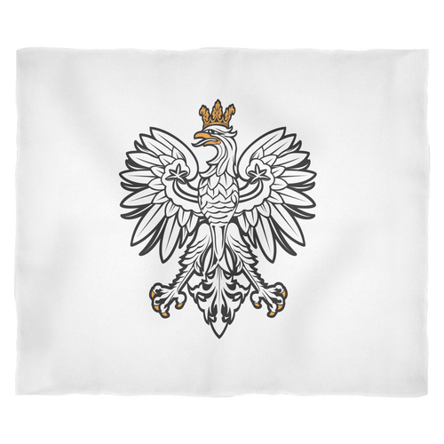 Polish Eagle Fleece Blanket - My Polish Heritage