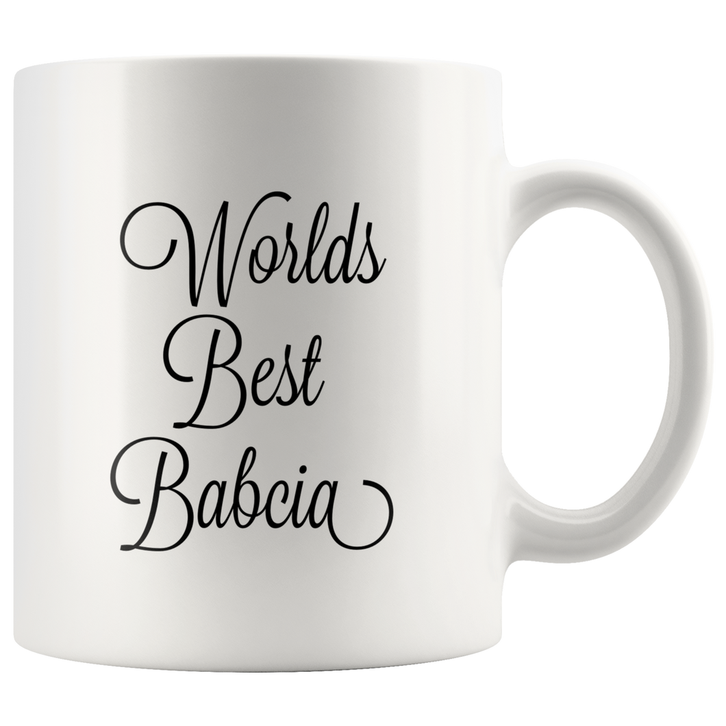 Worlds Best Babcia/Dziadek Mugs