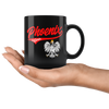 Phoenix Polish Black 11oz Mug - My Polish Heritage