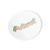Poland Colorful Circle Decal Sticker