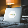 Poland Colorful Circle Decal Sticker
