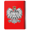 Polish Eagle Red Spiralbound Notebook