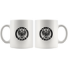 Polska Poland Circle with Eagle Coffee Mug