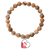 Polish Flag Beaded Bracelet - My Polish Heritage