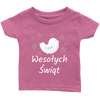 Wesołych Świąt Baby and Toddler Shirt or Bodysuit