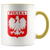 Polska Coat of Arms Eagle Coffee Accent Mug