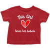 This Girl Loves Her Babcia Toddler Shirt