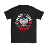 Peace Love Polska Shirt - My Polish Heritage